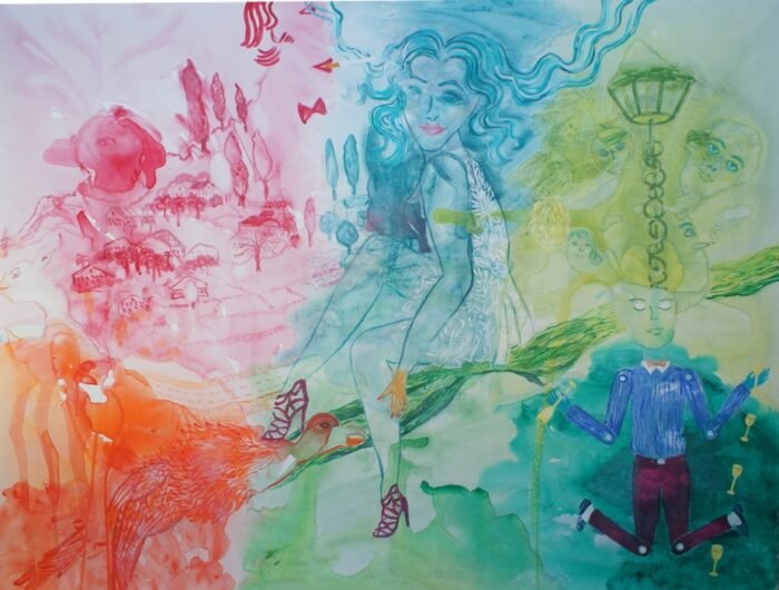 Fransk fantasi - Fine art giclée