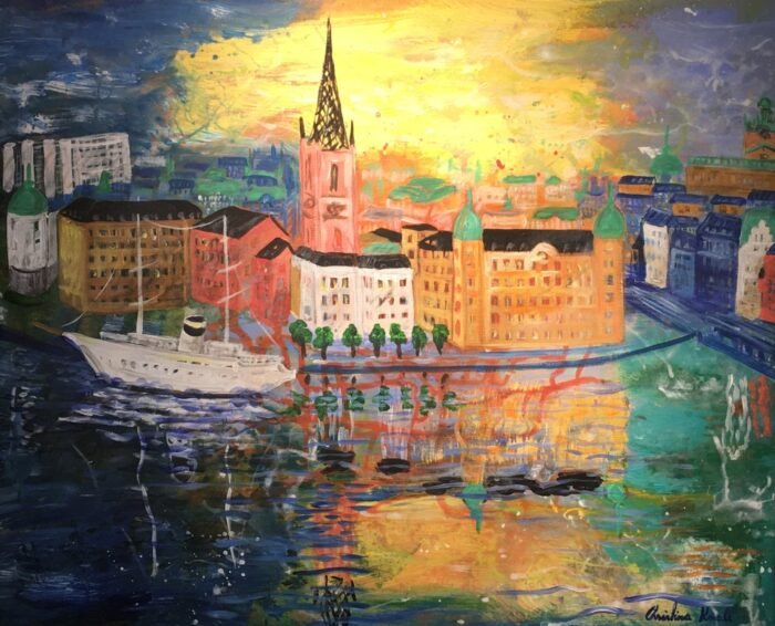 Riddarholmen från söder