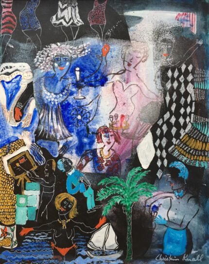 Rivierafantasi- Paintings - Party motives