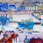 Ett rosaskimrande Stockholm