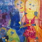 Dans på Rivieran - Fine art giclée