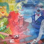 Kortspelarna - Fine art giclée