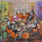 Middag på Manhattan - Fine art giclée