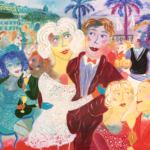 Par på Rivieran - Fine art giclée