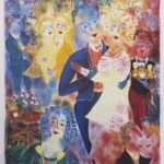 Danslystna - Lithographs