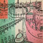 Slussenvy - Lithographs