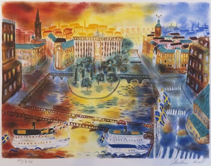 Stockholms Ström - Lithographs