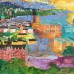 Gamla Stan i centrum - Fine art giclée