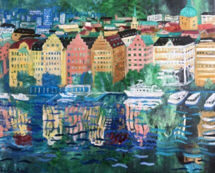 Norr Mälarstrand - Paintings - Citiscapes