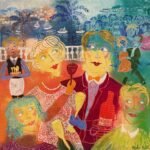 Rivierafest - Paintings - Party motives