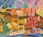 Söder - Paintings Citiscapes