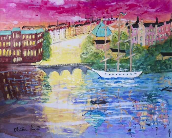Af Chapman - Textile paintings