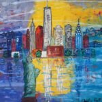 New York - Textile paintings