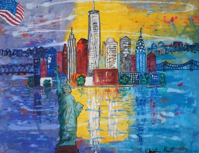 New York - Textile paintings