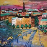 Riddarholmen - Textile paintings