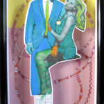 Vi två - Cut out figures in box frame