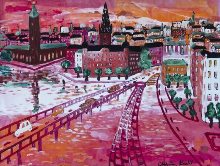 Riddarholmen -Textile paintings
