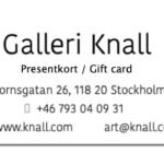 Gift card 100 SEK