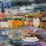 Båt från Gamla Stan